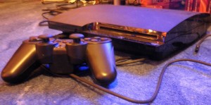 playstation 3 slim mit controller